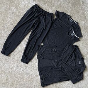 Charcoal Grey Heather Loungewear Set